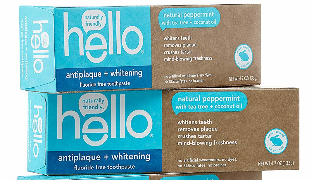 Fluoride Free Toothpaste - Hello