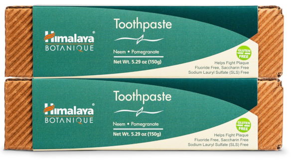 Fluoride Free Toothpaste - Himalaya Neem and Pomegranate