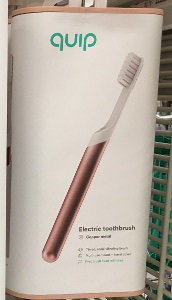 Quip electric toothbrush copper