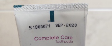 Toothpaste Expiration Date