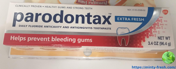 Parodontax Extra Fresh: toothpaste for bleeding gums