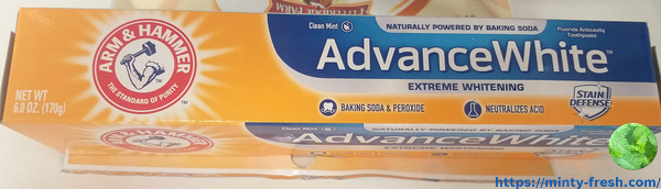 arm and hammer  toothpaste advance white front2 