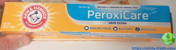 arm and hammer toothpaste peroxicare front2