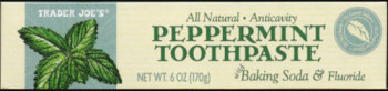 Trader Joe's Tooothpaste Peppermint
