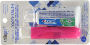 travel size toothpaste carry on