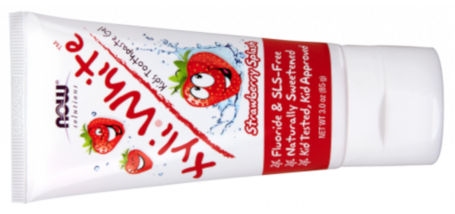 xyliwhite strawberry splash toothpaste gel for kids
