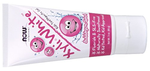 xyliwhite toothpaste bubblegum splash gel for kids