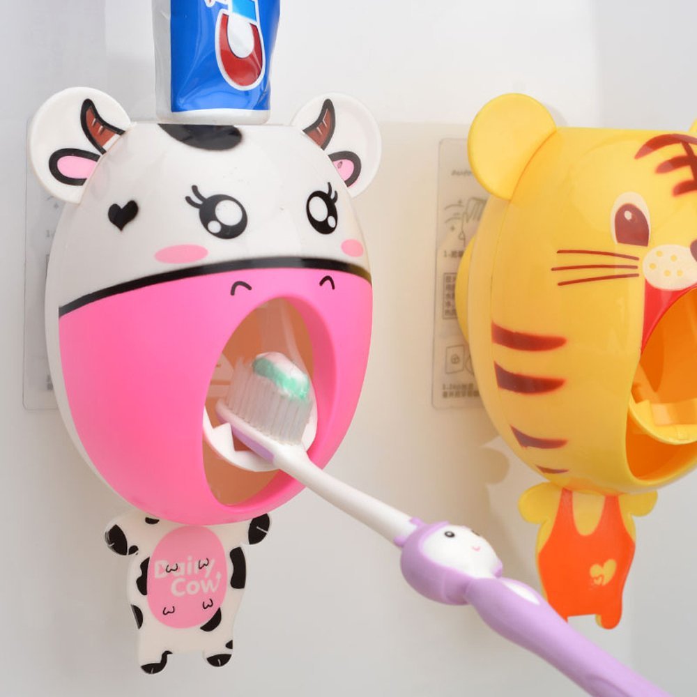 Best Toothpaste Dispenser: BigNoseDeer Toothbrush Dispensers