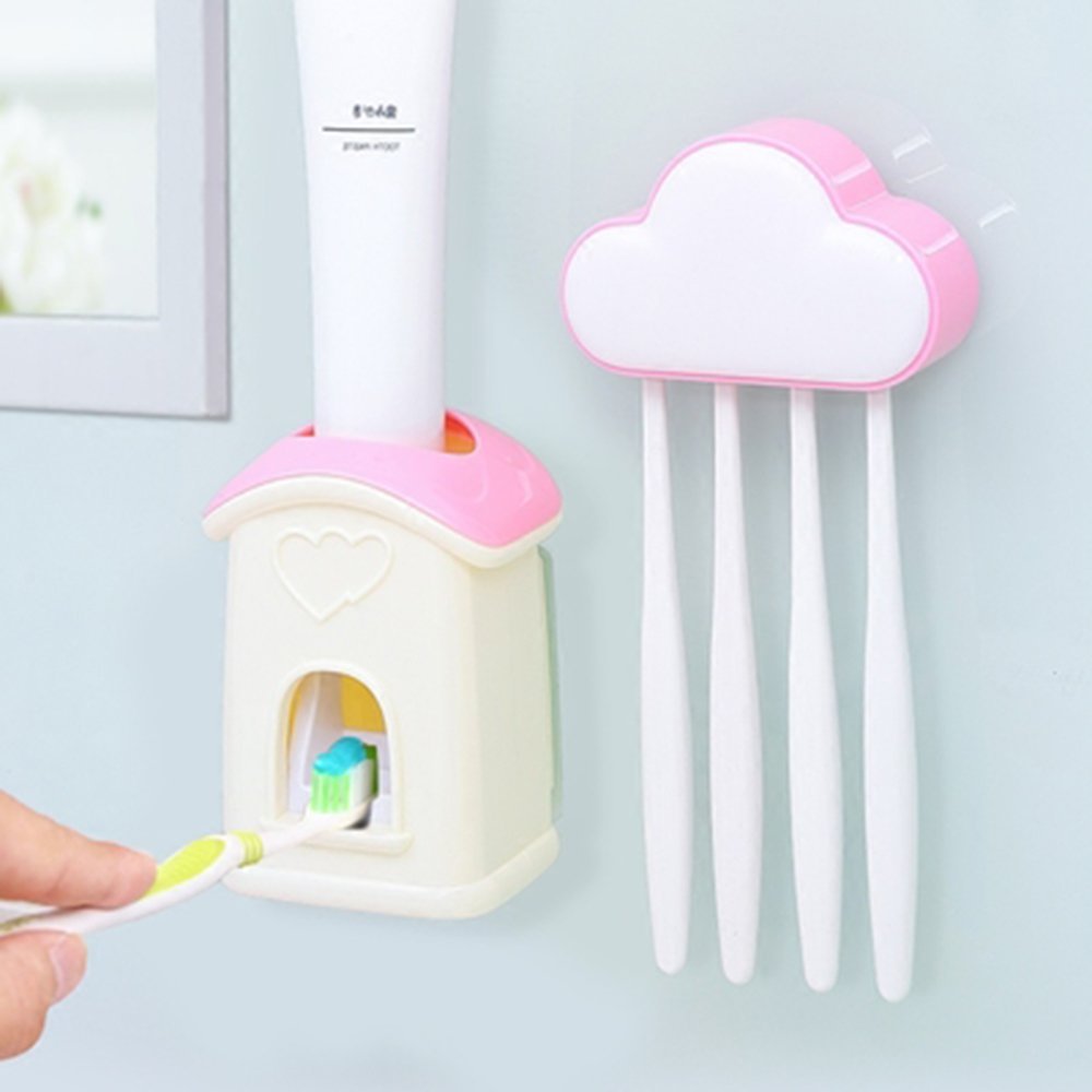 Wekity Cloud House Toothbrush Holder