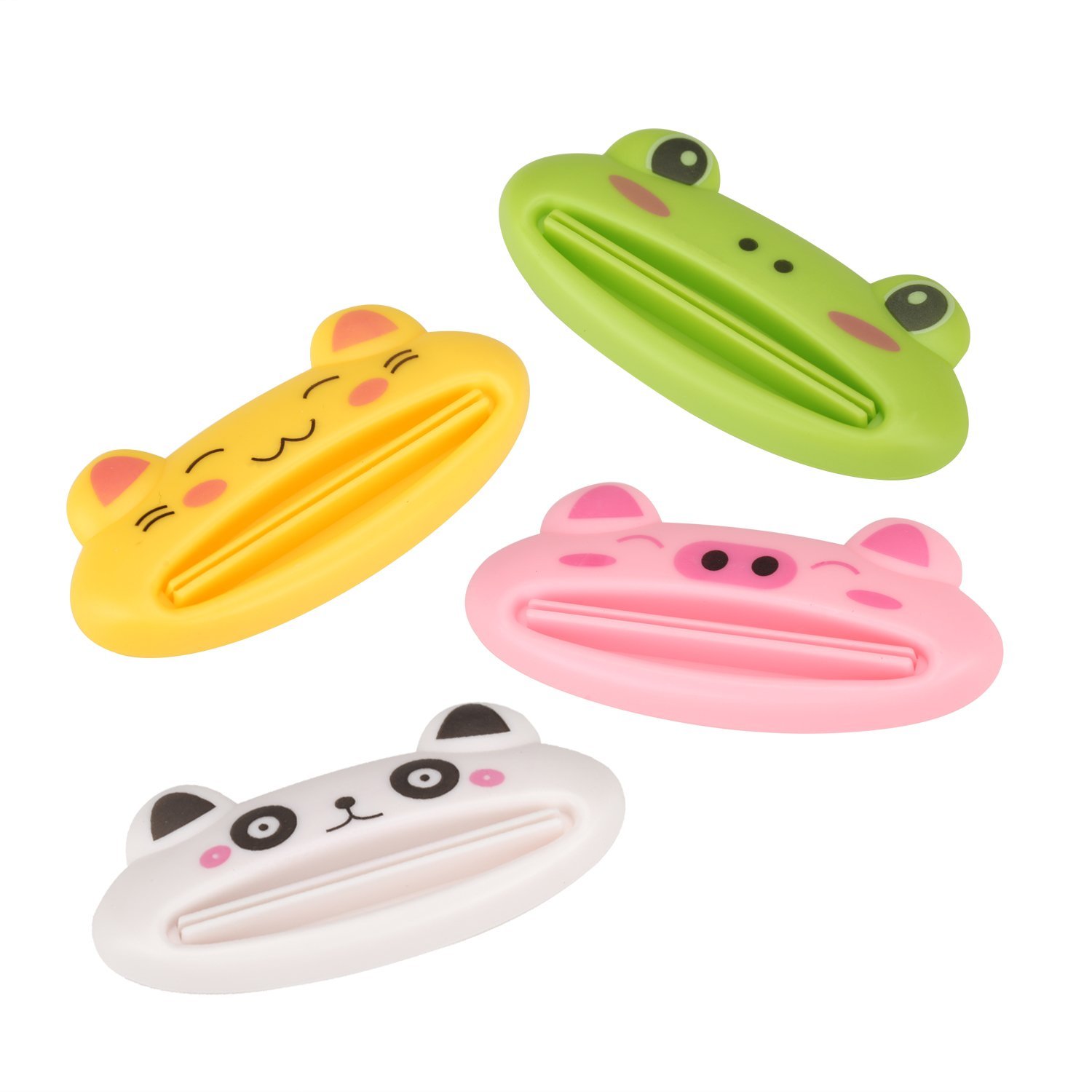 Pasow Cartoon Animal Plastic Toothpaste Squeezers