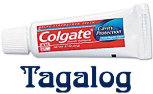 toothpaste Tagalog